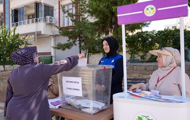 Bağclar'da oy kullanmak için sandıklar kuruldu